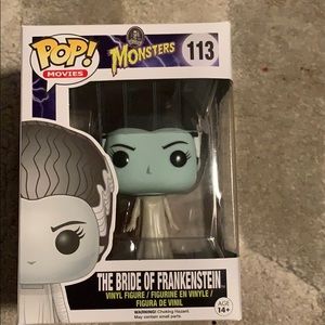 Monsters funko pop bride of Frankenstein